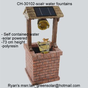 solar fountains and pumps