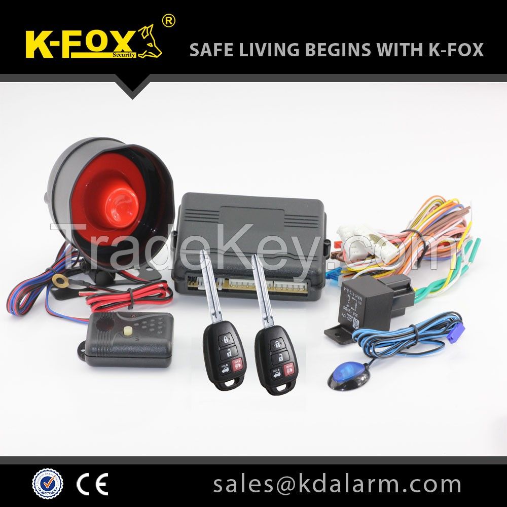 car alarm system KD2000 with basic function 