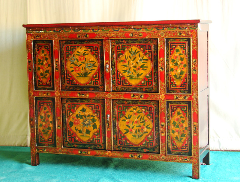 Chinese antique furniture-Tibetan cabinet