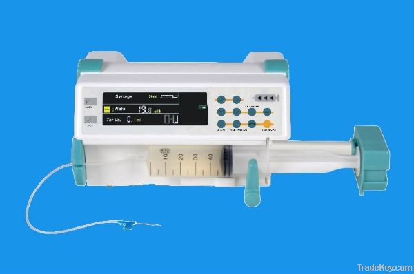 Automatic infusion pump with drug library CE Mark.