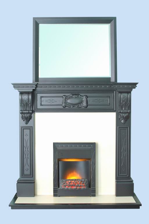 Timber fireplace-MDF