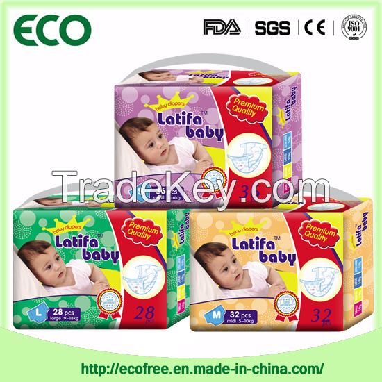 Super Absorption Disposable Diapers Manufacturers