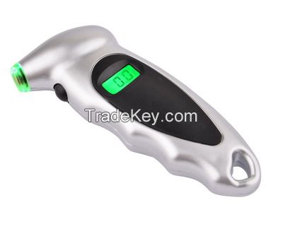 Digital Tire Gauge Lcd Back Light And Head Light