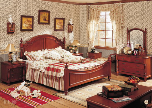 Bed set furniture (CALIFORNIA CUSTOM)