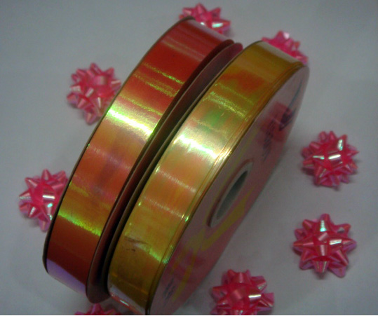 iridescent ribbon