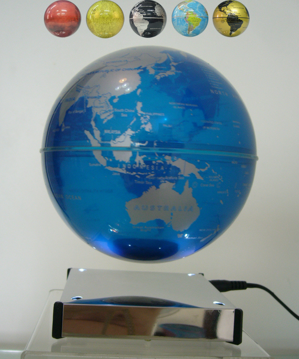 magnetic floating globe 6 inches