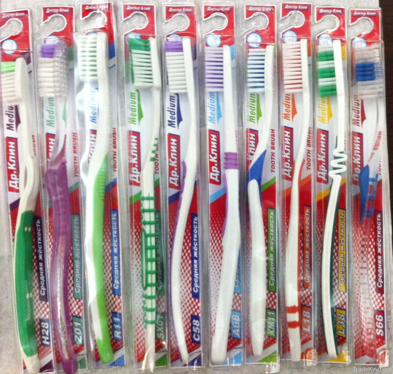 Slim PVC toothbrush, hotel toothbrsh