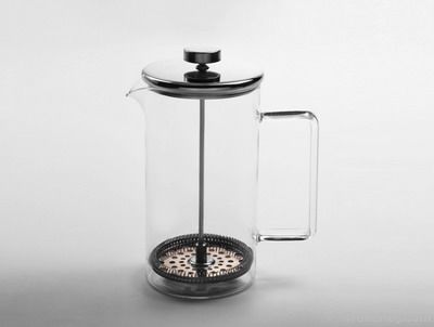 Glass coffee maker/french press