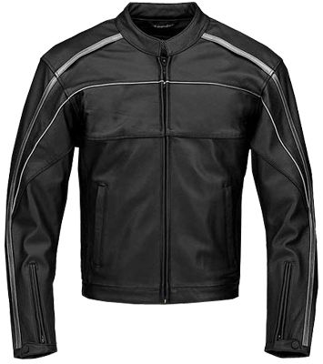 leather motorbike jacket 