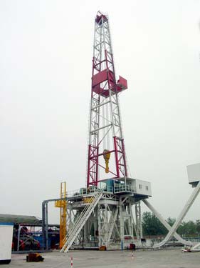 oil drilling rig