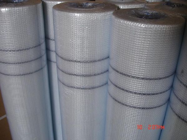 Alkaline-resistant  fiberglass mesh for building insulation use 0