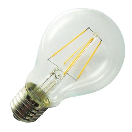 A19 A60 6W e27 led filament bulb edison style replace incandescent bulb 70W