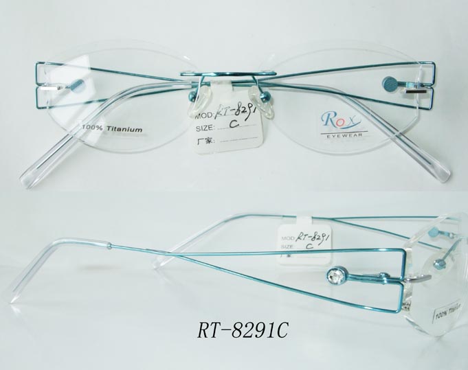 Titanium And Optical Frames(RT-8291C)