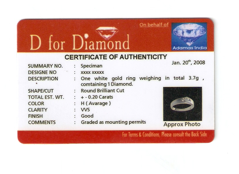 Diamond Certification