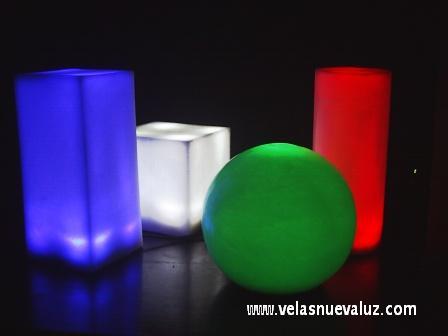 Velas y Pantallas de parafina LED