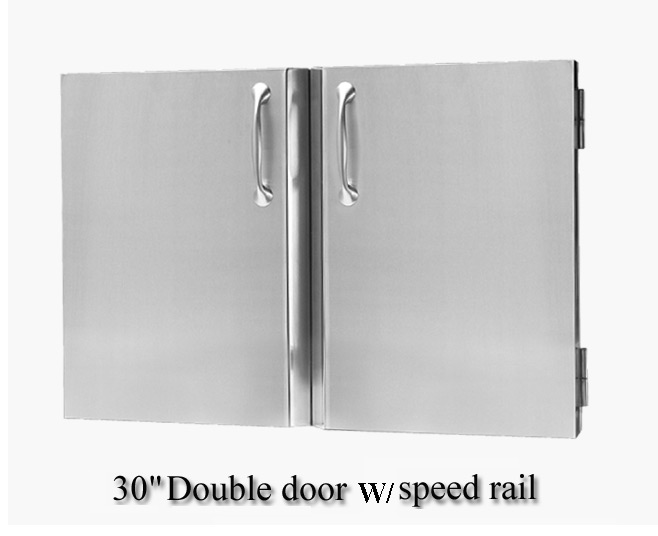 Stainless Steel Double Door