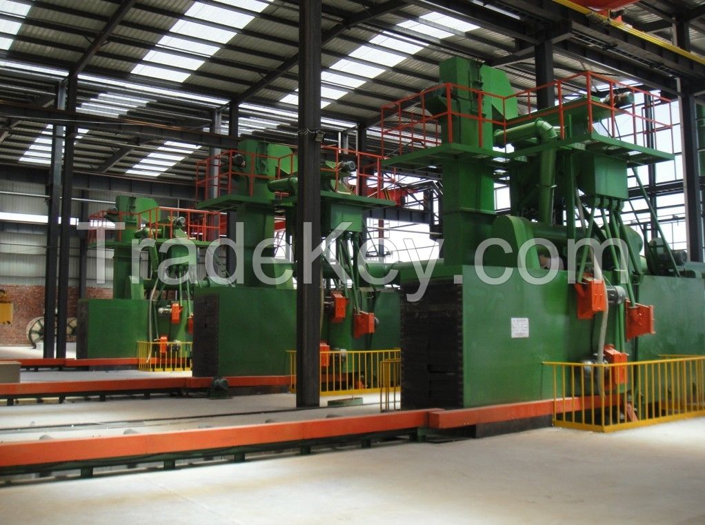 SXH0816-8 Steel Structure Shot Blasting Machine From XDL BLASTING