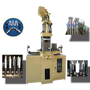 tube shoulder injection machine