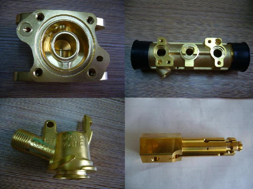 Brass foring parts, precision machining parts, fitting