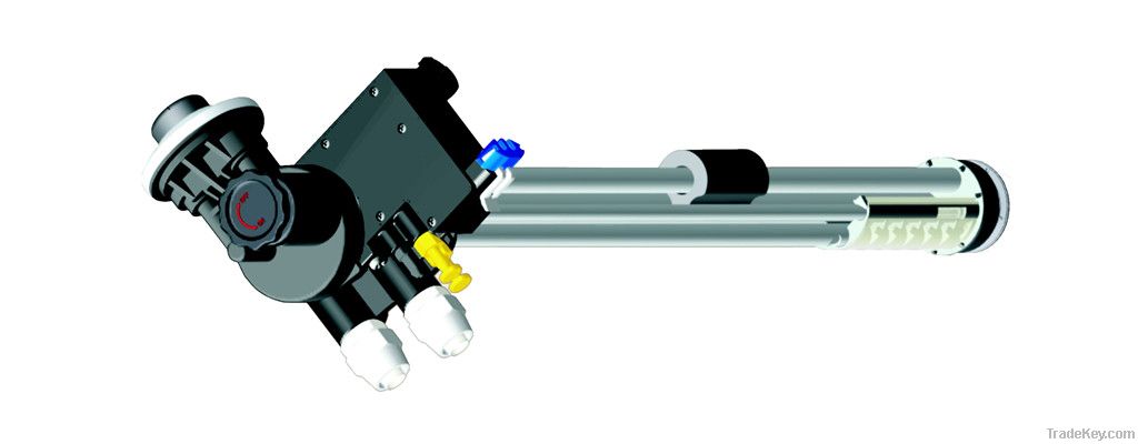 Oil level sensor with pump heated