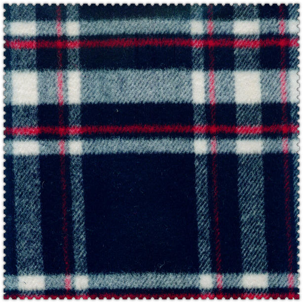 Check Wool Fabric