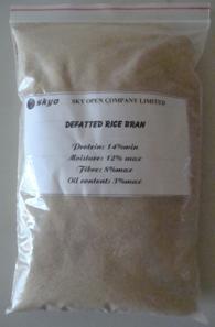 De-oiled Rice Bran
