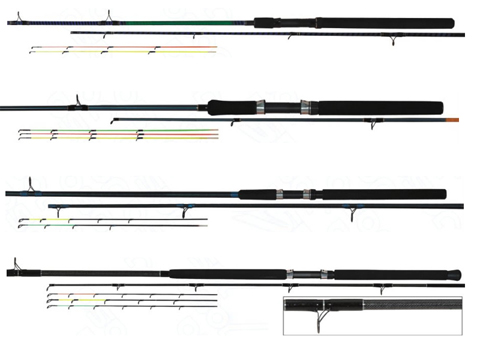 feeder rods/spinning rods/casting rods