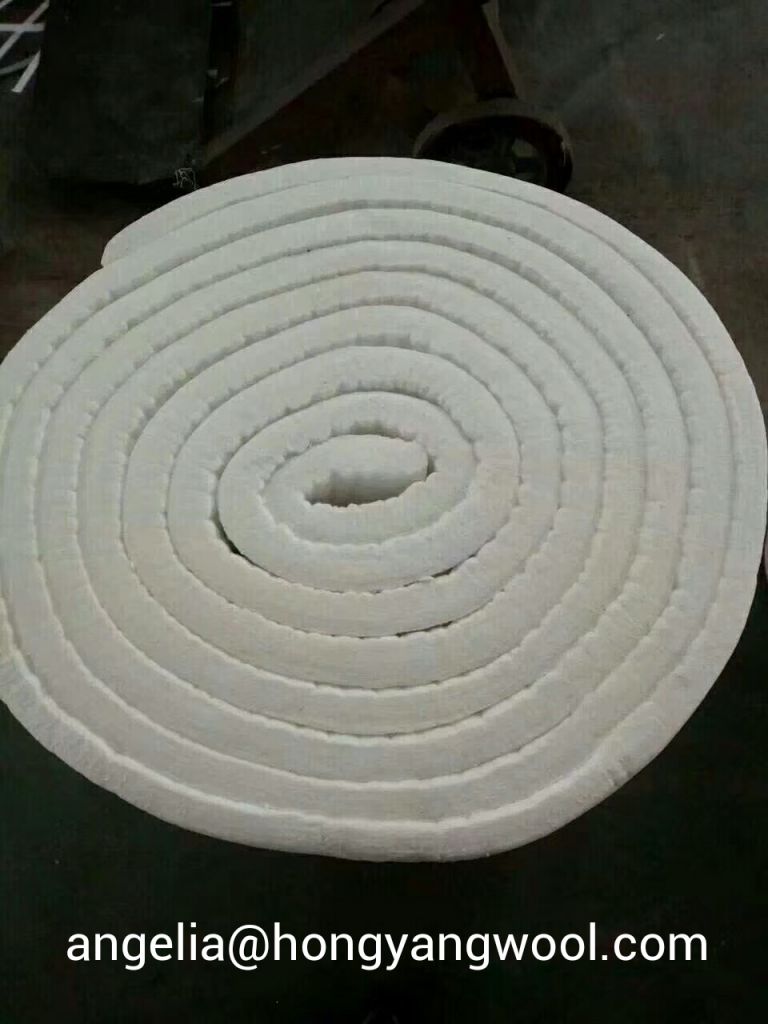 1260 â„ƒ HYWOOL ceramic fiber insulation blanket 300â€x24"x1" Safety insulaiton material