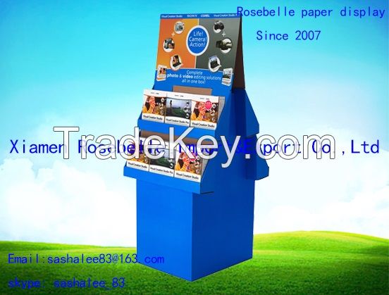 Advertising paper display