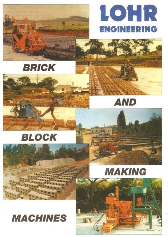 Brick making machine