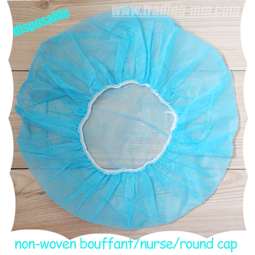 non-woven bouffant cap