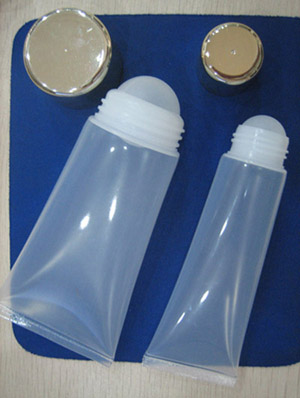 plastic tube with rolled ball head