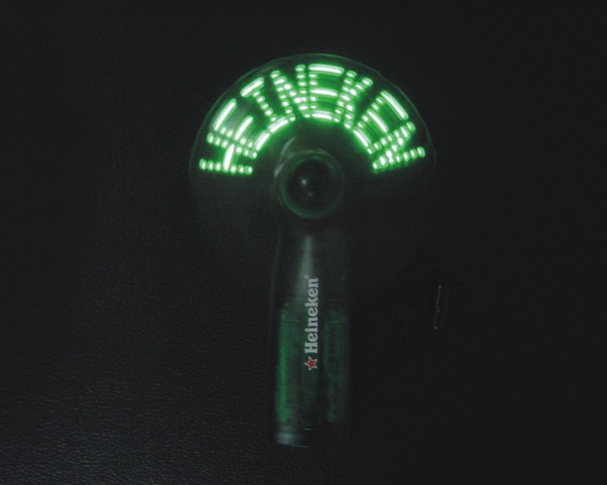 LED Message Fan