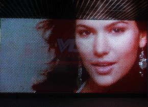 Led poster video screen/display