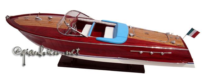 WOODEN RIVA ARISTON SPEED BOAT MODEL