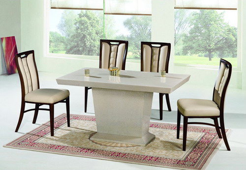 marble dining table T-13