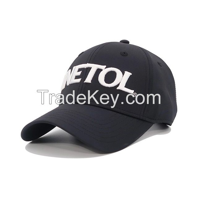 Fashion Custom Unique 100% Polyester Soft Baseball Caps