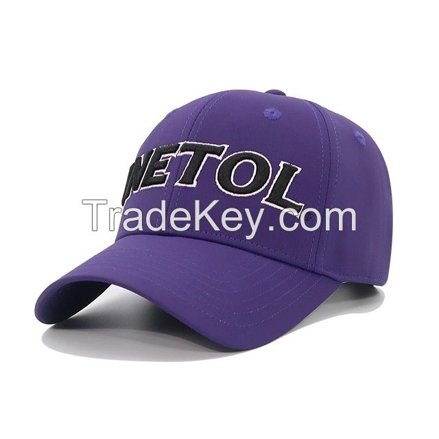 Fashion Custom Unique 100% Polyester Soft Baseball Caps