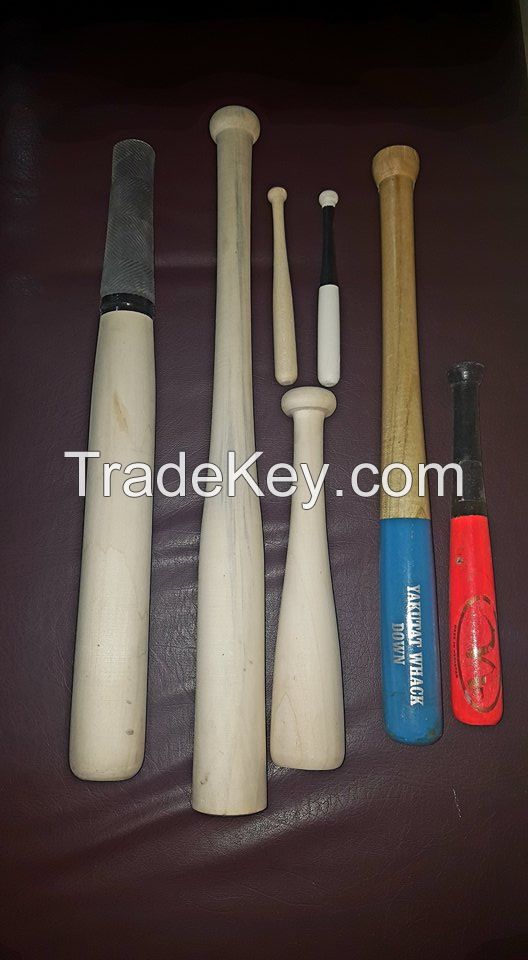 Outdoor Game Quality Youth Pine wood customize baseball bat 28" 29" 30" 31"