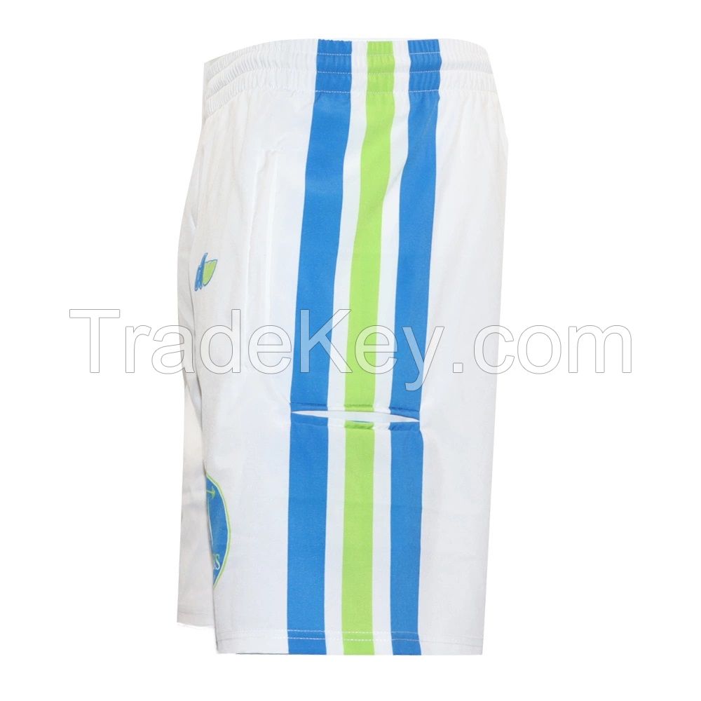 Custom Quick Dry Softball Shorts 100% polyester Mens Softball Short Pants