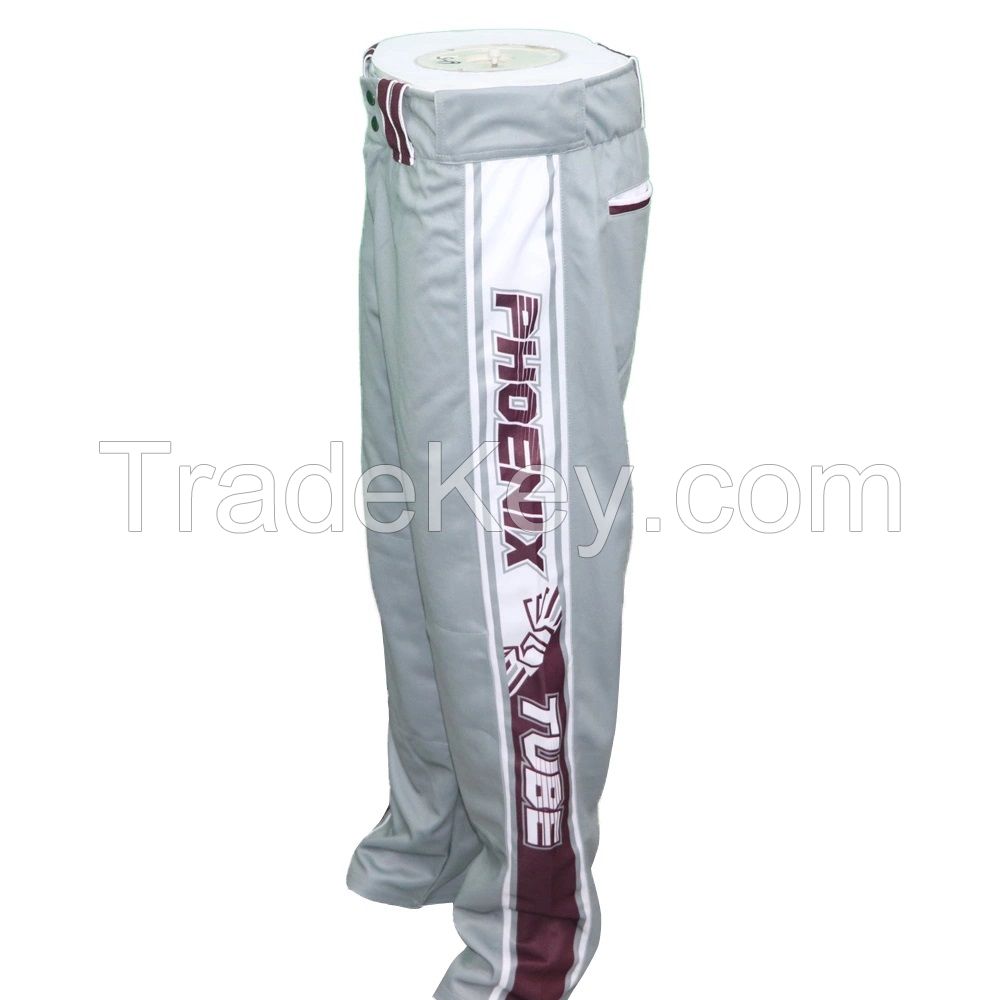 High quality custom printed baseball pants for men sport pants baseball Training trousers
