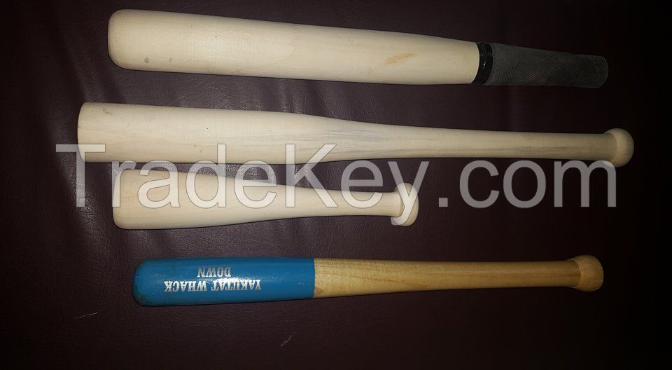 Cheap Price Youth Poplar wood customize baseball bat 28" 29" 30" 31"