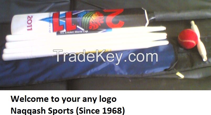 Promotional Cricket set with nylon bag customized branded