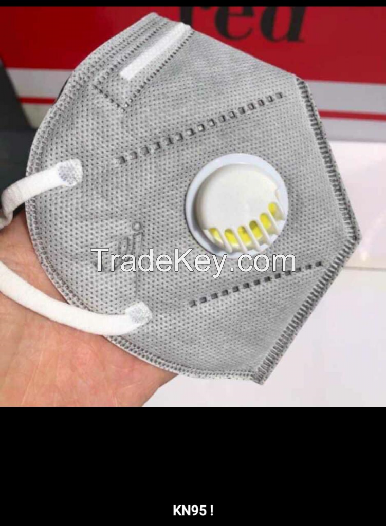 Newly Arrived In Stock White KN95 5-ply Face Mask CE and FDA Certified KN95 Face Mask