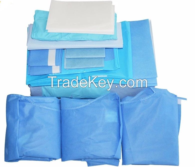 disposable surgical gown SMS non woven