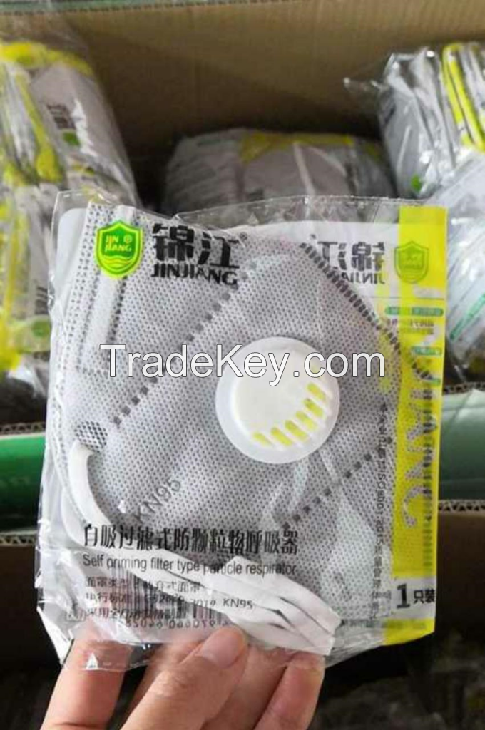 Wholesale KN95 Mask with filter 5ply