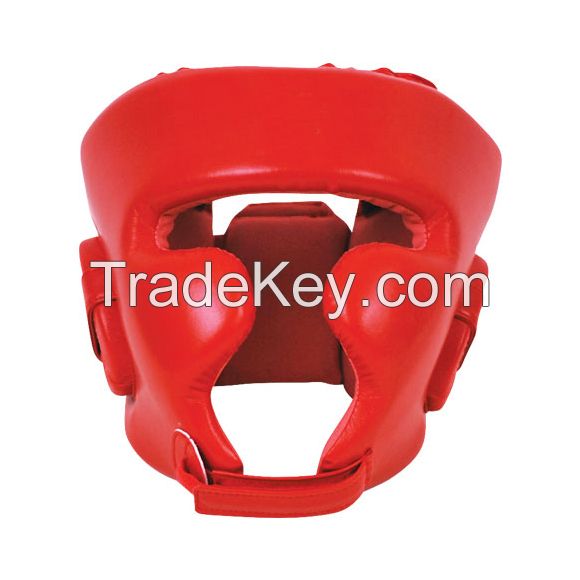 Leather Head Guards Boxing Professional Training Headgear