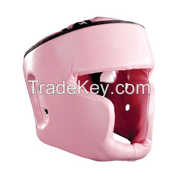 Leather Head Guards Boxing Professional Training Headgear