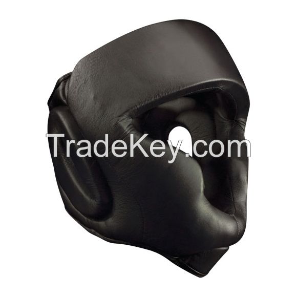 Leather Head Guards Boxing Professional Training Headgear