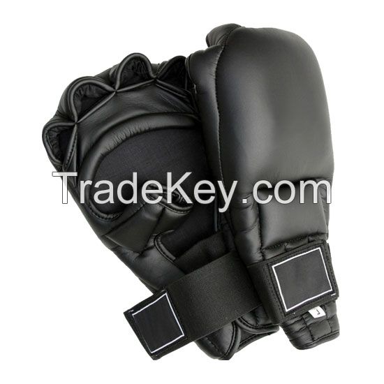 Bag Mitts Punching Gloves Leather Boxing Gloves